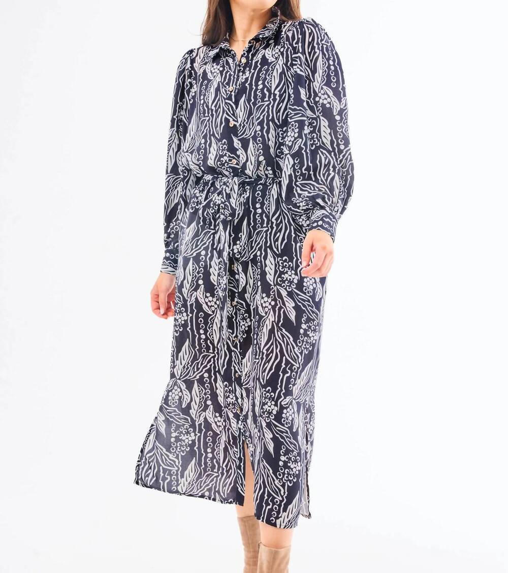 NEW MARY SQUARE ava dress in after midnight black